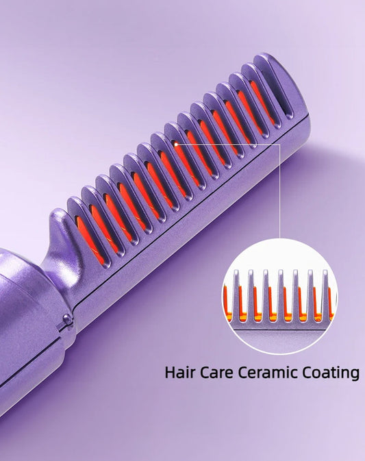 Dolcy Portable Mini Hair Straightener Comb