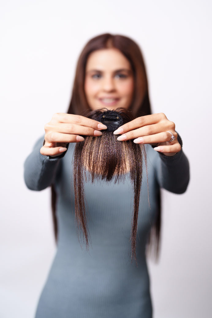 Clip in Bangs with Side Pieces